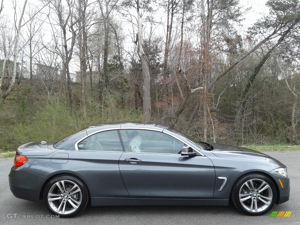 Mineral Grey Metallic 2015 BMW 4 Series 428i Convertible Exterior Photo #141379789