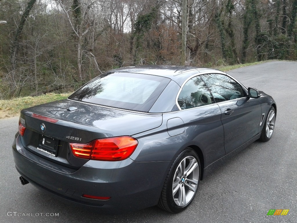 Mineral Grey Metallic 2015 BMW 4 Series 428i Convertible Exterior Photo #141379813