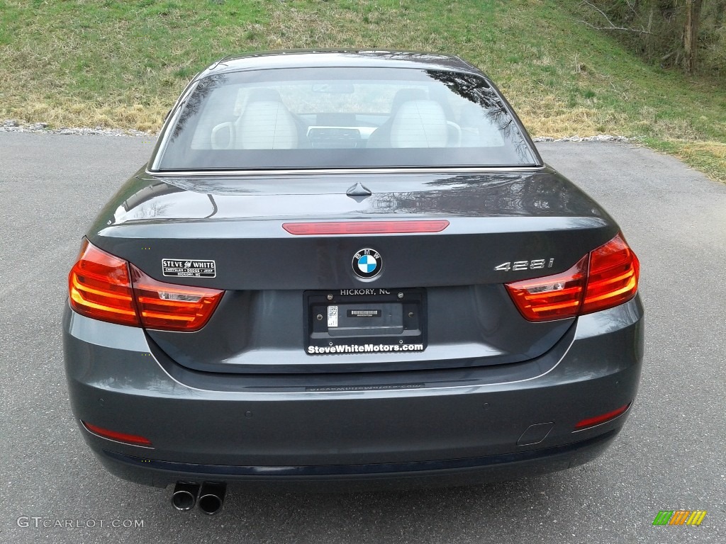 Mineral Grey Metallic 2015 BMW 4 Series 428i Convertible Exterior Photo #141379837