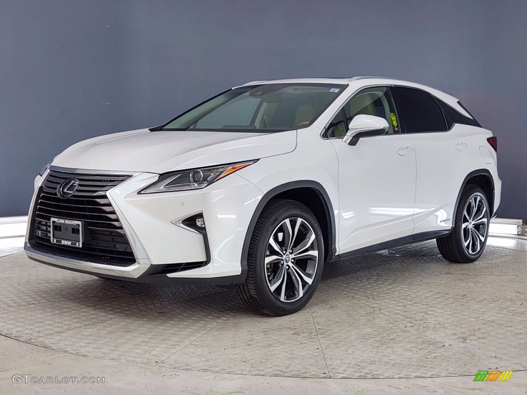Eminent White Pearl 2018 Lexus RX 450h AWD Exterior Photo #141379906