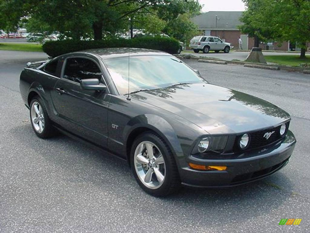 2007 Mustang GT Premium Coupe - Alloy Metallic / Dark Charcoal photo #1