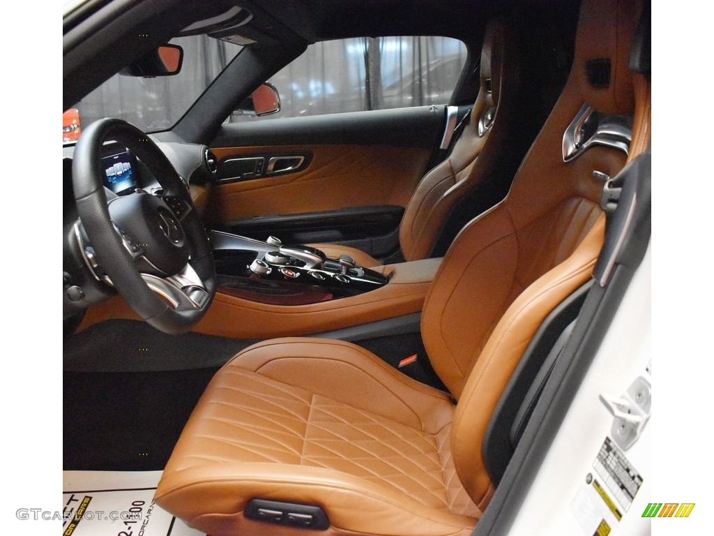 2018 AMG GT Roadster - designo Diamond White Metallic / Saddle Brown photo #20