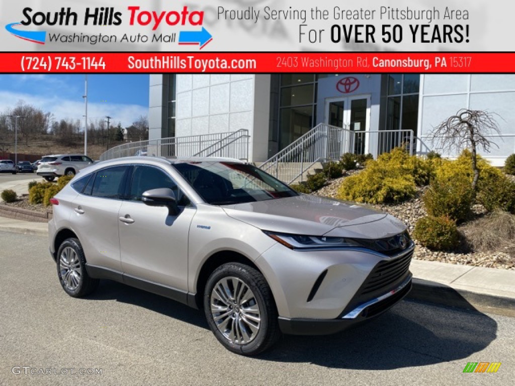 2021 Venza Hybrid XLE AWD - Titanium Glow / Boulder photo #1