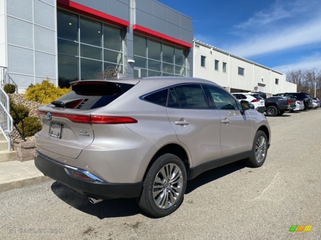 2021 Venza Hybrid XLE AWD - Titanium Glow / Boulder photo #13