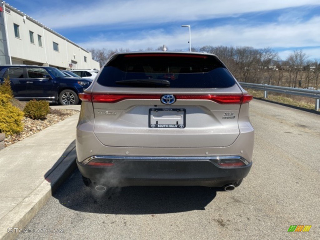 2021 Venza Hybrid XLE AWD - Titanium Glow / Boulder photo #14