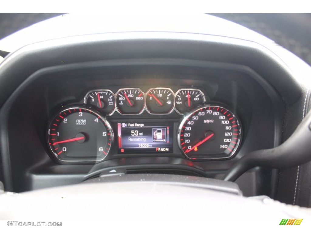 2015 GMC Sierra 1500 SLE Crew Cab Gauges Photo #141380887