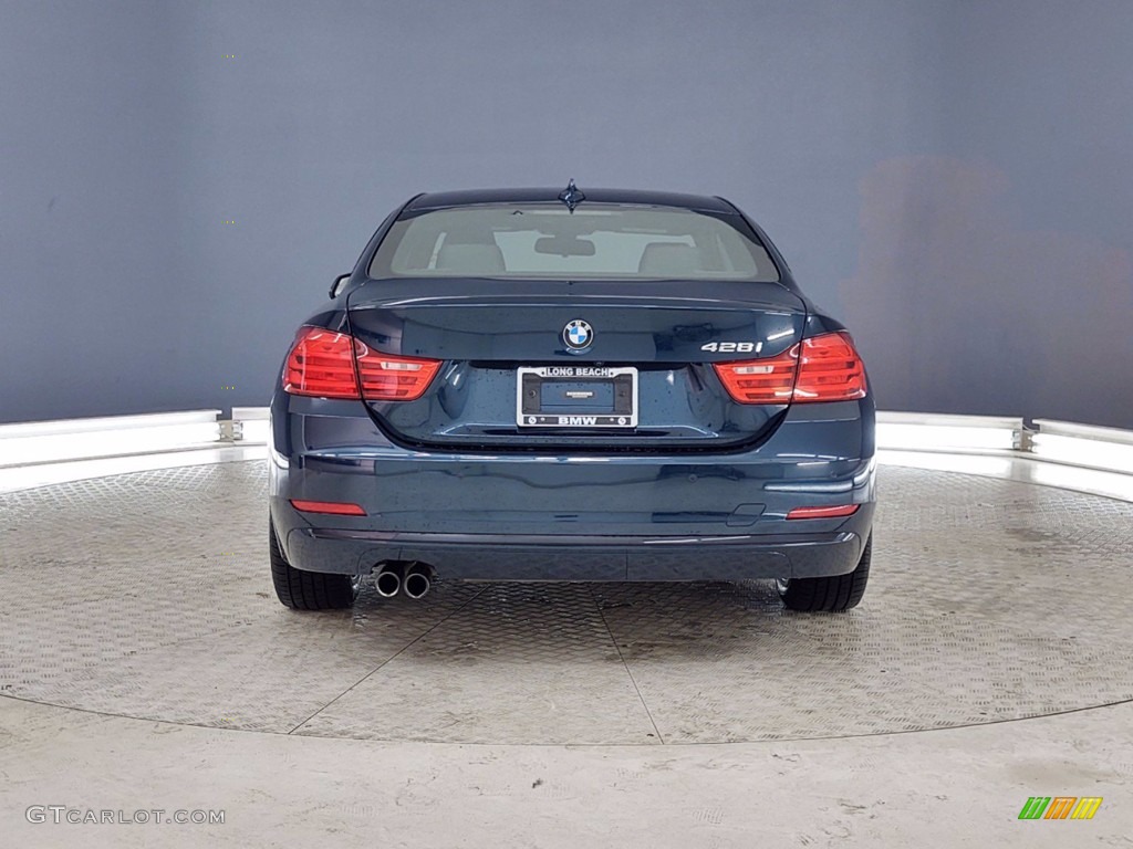 Midnight Blue Metallic 2015 BMW 4 Series 428i Coupe Exterior Photo #141381031