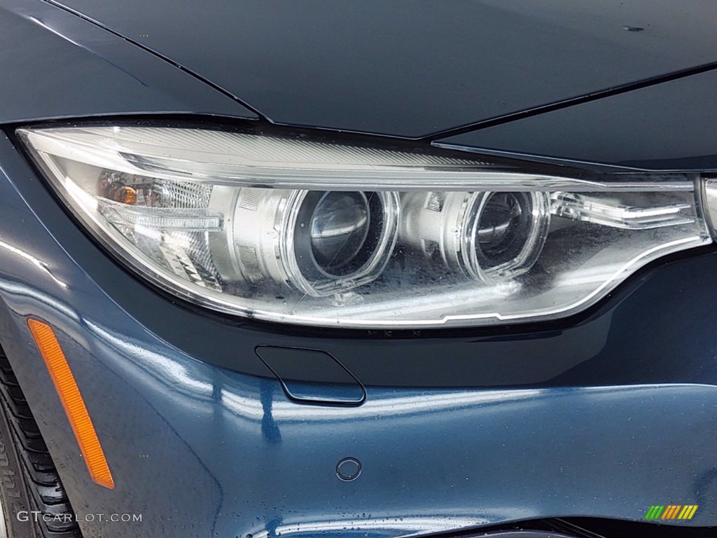 2015 4 Series 428i Coupe - Midnight Blue Metallic / Black photo #7