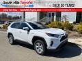 Super White 2021 Toyota RAV4 XLE AWD Hybrid