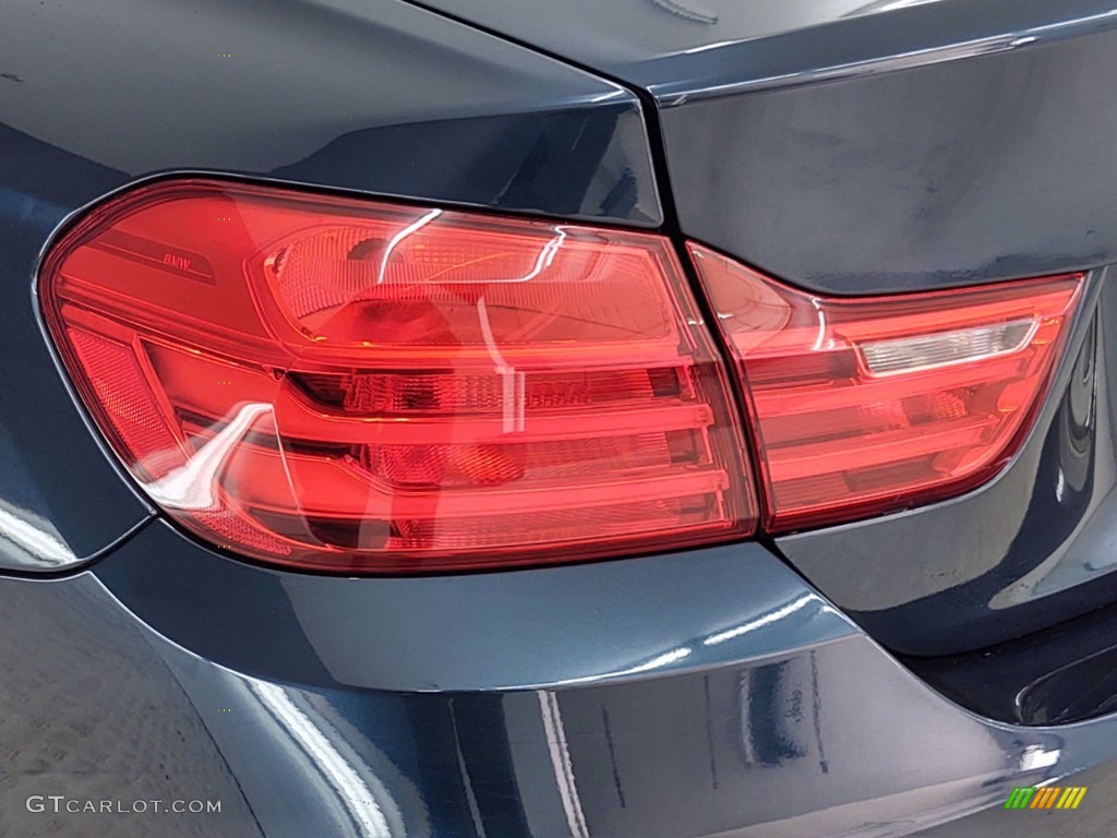 2015 4 Series 428i Coupe - Midnight Blue Metallic / Black photo #9