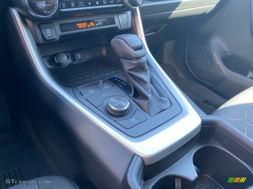 2021 RAV4 XLE AWD Hybrid - Super White / Black photo #5
