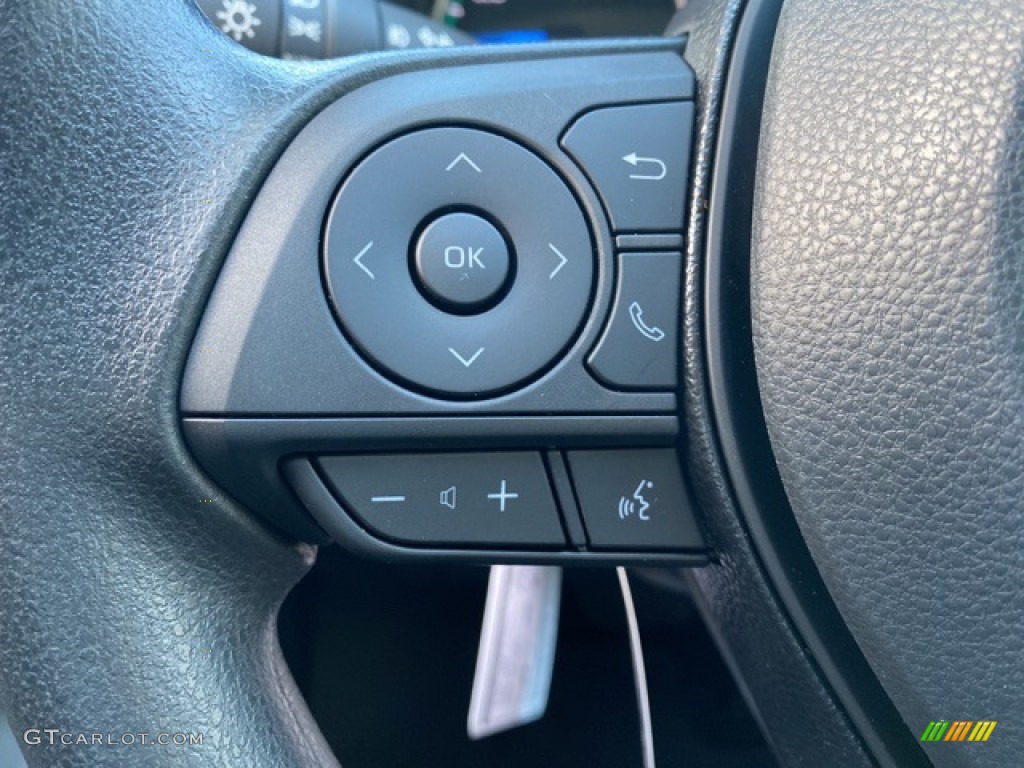 2021 RAV4 XLE AWD Hybrid - Super White / Black photo #6