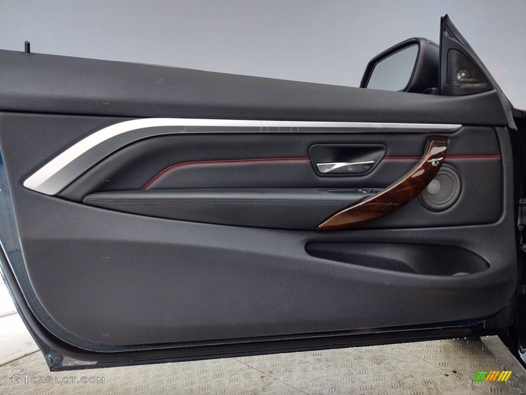 2015 BMW 4 Series 428i Coupe Black Door Panel Photo #141381277