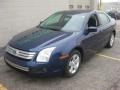 2007 Dark Blue Pearl Metallic Ford Fusion SE V6  photo #1