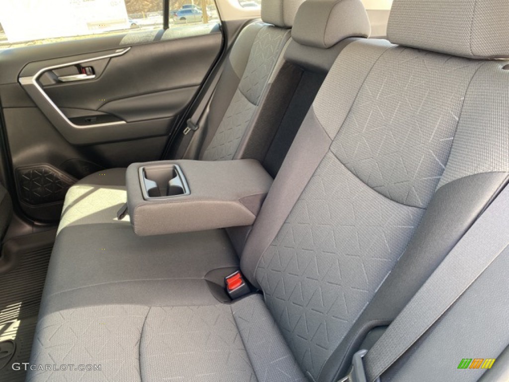 2021 RAV4 XLE AWD Hybrid - Super White / Black photo #28