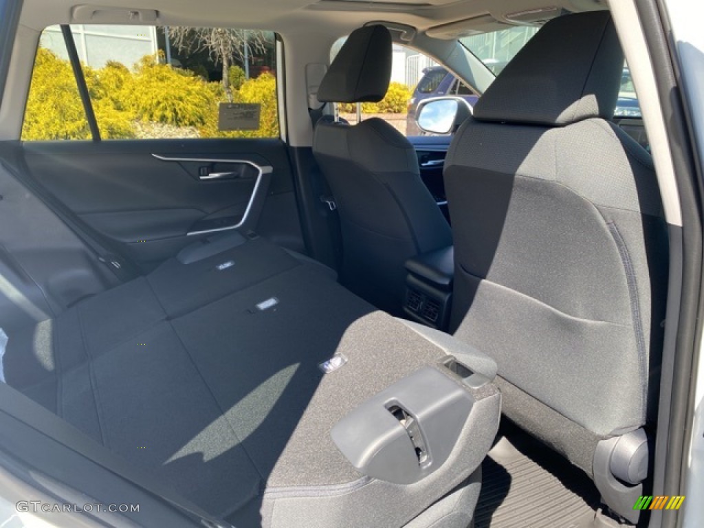 2021 RAV4 XLE AWD Hybrid - Super White / Black photo #30