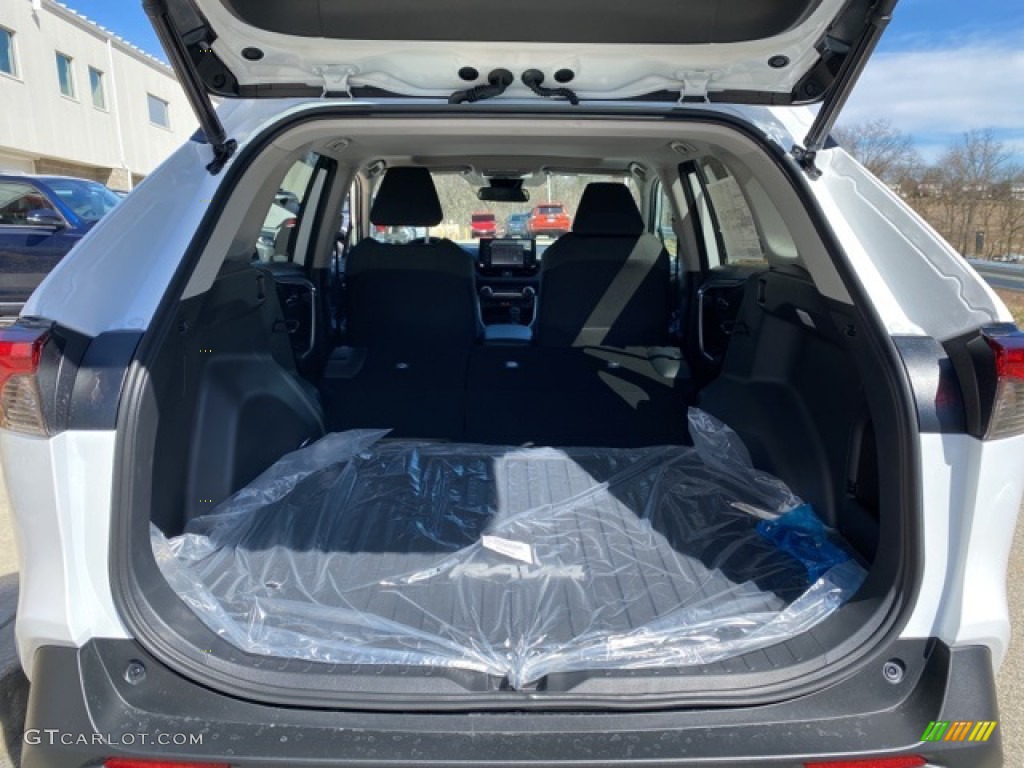 2021 RAV4 XLE AWD Hybrid - Super White / Black photo #31