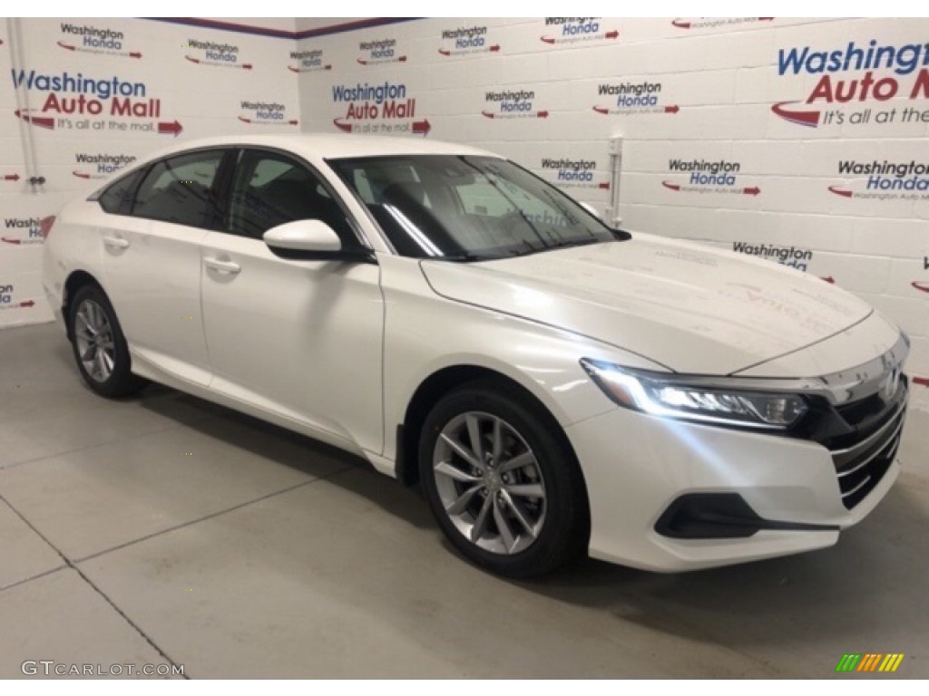 2021 Accord EX-L - Platinum White Pearl / Ivory photo #2