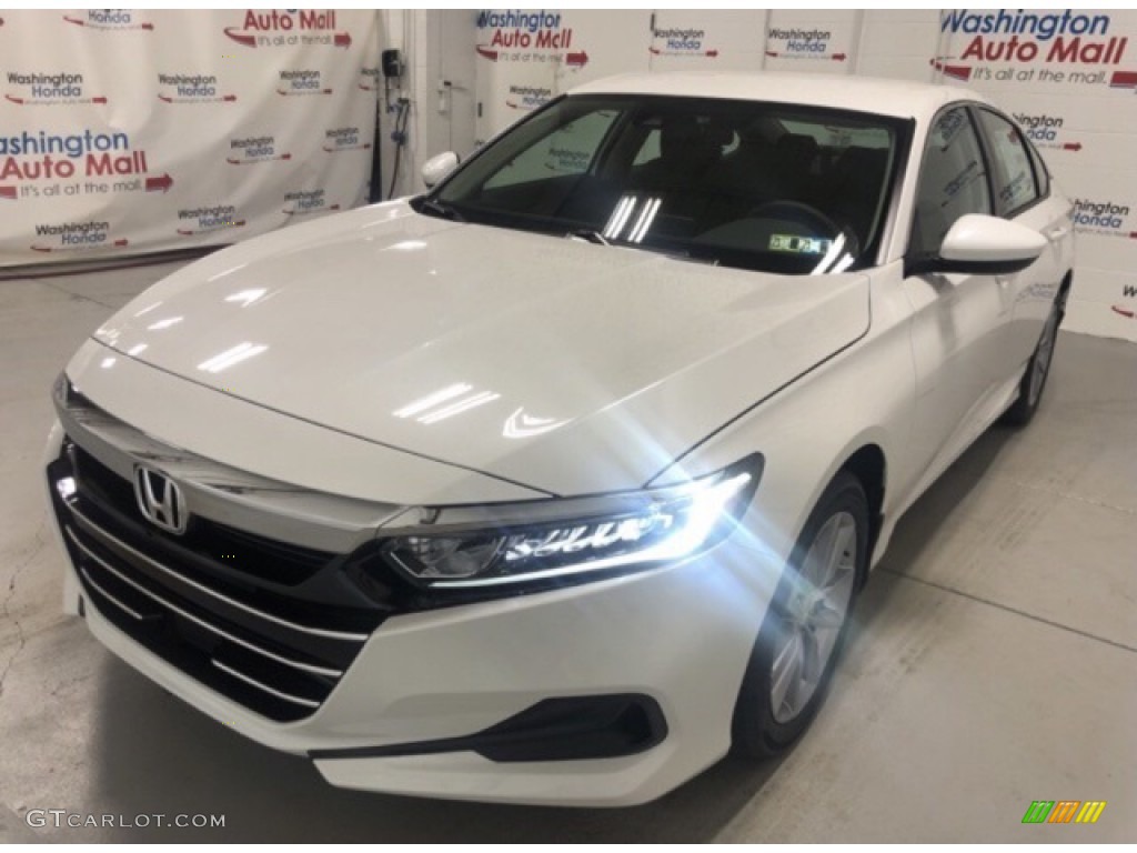 2021 Accord EX-L - Platinum White Pearl / Ivory photo #3
