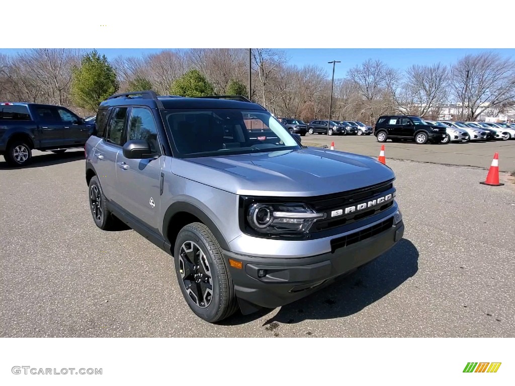 Iconic Silver Metallic Ford Bronco Sport