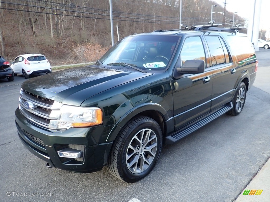Green Gem Metallic 2016 Ford Expedition XLT 4x4 Exterior Photo #141383386