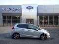 Alabaster Silver Metallic 2015 Honda Fit EX