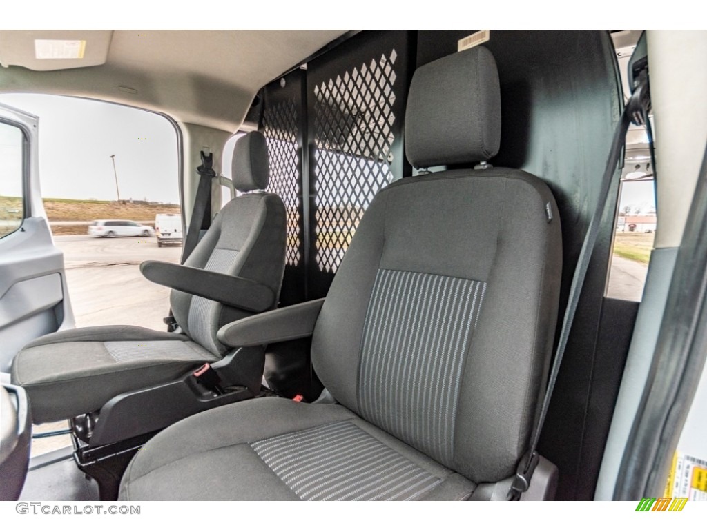Charcoal Black Interior 2018 Ford Transit Van 250 LR Regular Photo #141384837