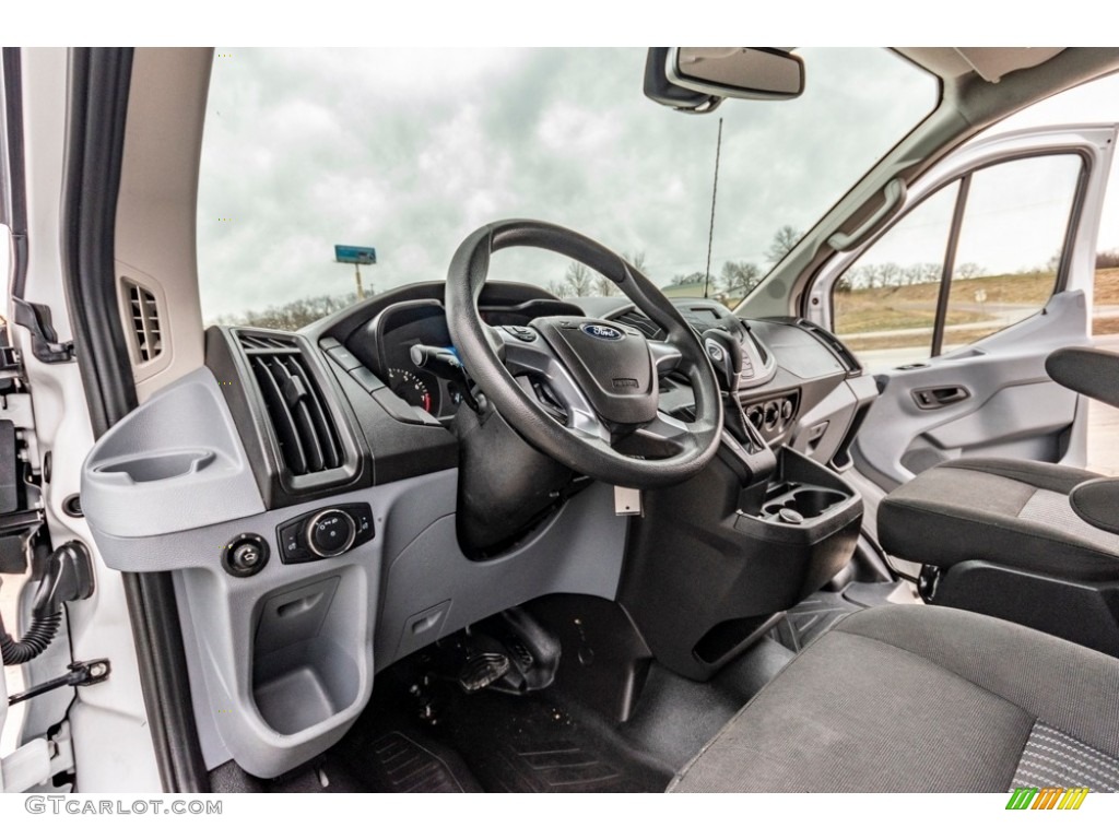 2018 Ford Transit Van 250 LR Regular Charcoal Black Dashboard Photo #141384885