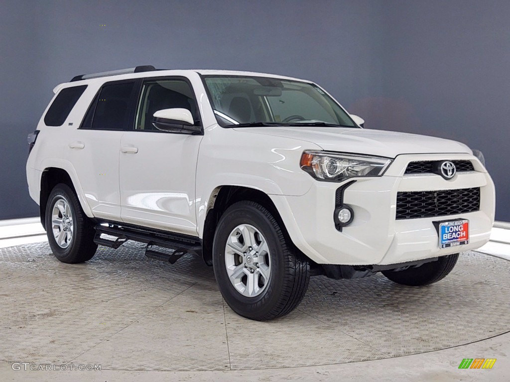 2019 4Runner SR5 - Super White / Black photo #1