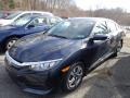 Cosmic Blue Metallic 2018 Honda Civic LX Sedan Exterior