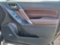 Saddle Brown 2017 Subaru Forester 2.0XT Touring Door Panel