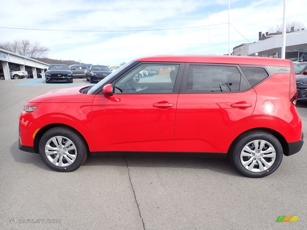2021 Soul LX - Inferno Red / Black photo #6