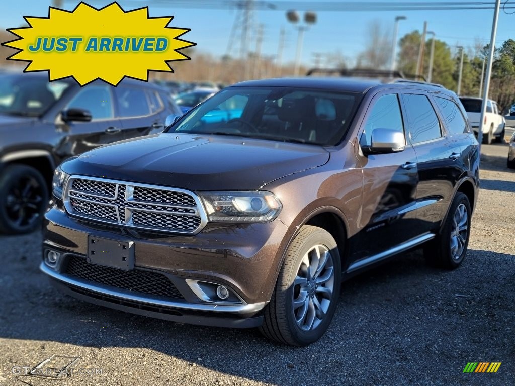 2017 Durango Citadel AWD - Bomber Brown Pearl / Black photo #1