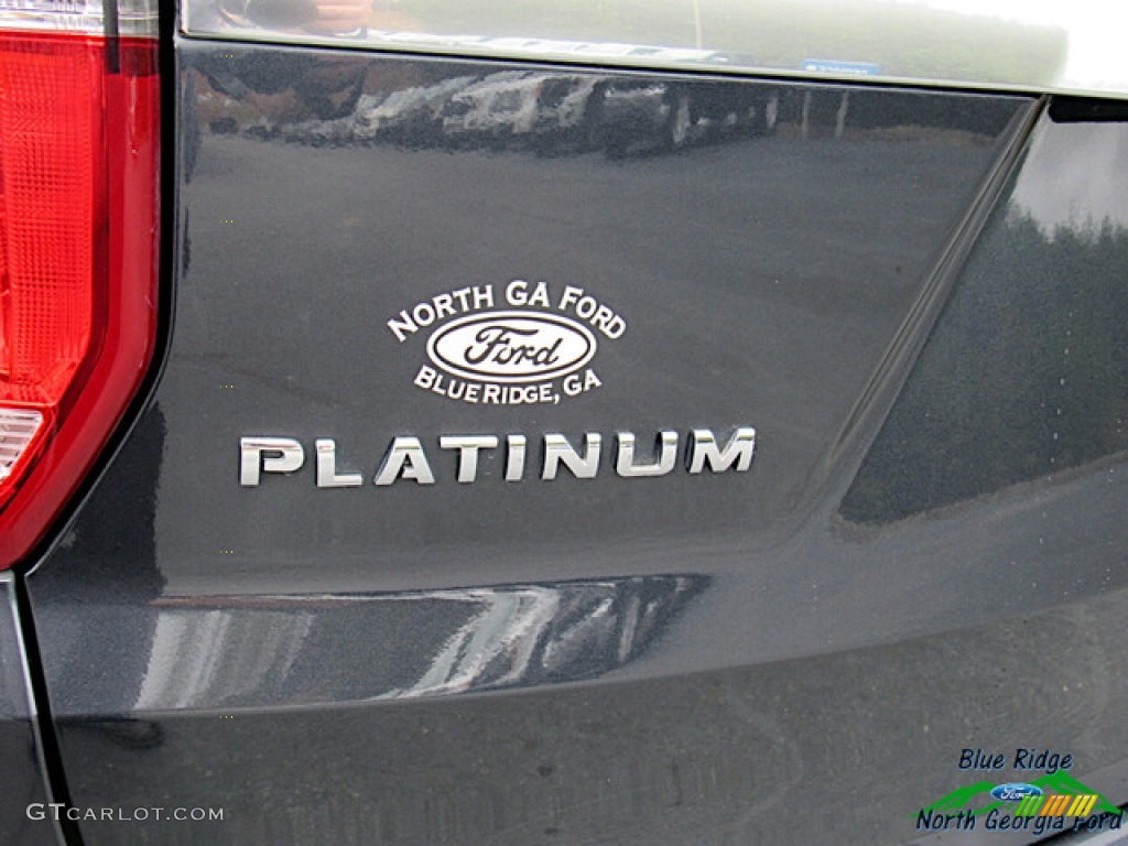 2017 Explorer Platinum 4WD - Smoked Quartz / Medium Soft Ceramic photo #30