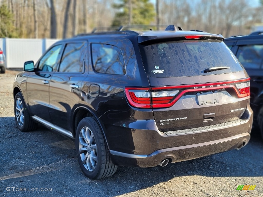 2017 Durango Citadel AWD - Bomber Brown Pearl / Black photo #5