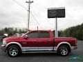 2015 Deep Cherry Red Crystal Pearl Ram 1500 Laramie Long Horn Crew Cab 4x4  photo #2