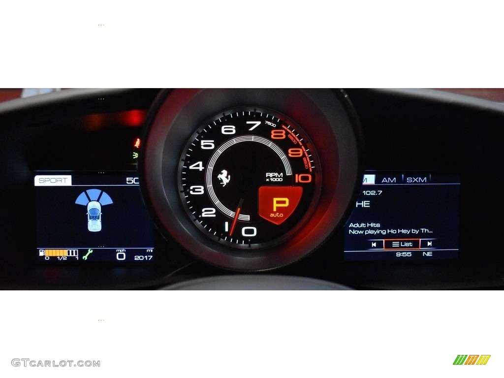 2019 Ferrari 488 Spider Gauges Photos