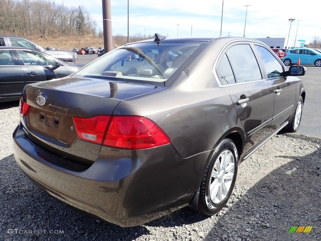 2010 Optima LX - Metal Bronze / Beige photo #4