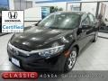 2018 Burgundy Night Pearl Honda Civic LX Sedan #141378828