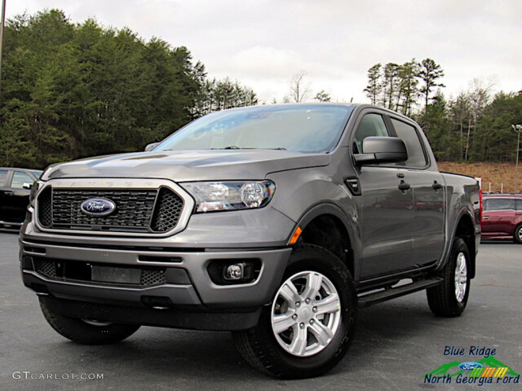 2021 Ranger XLT SuperCrew 4x4 - Carbonized Gray Metallic / Ebony photo #1
