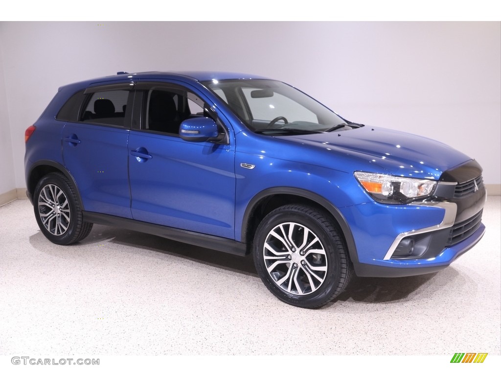 Octane Blue 2017 Mitsubishi Outlander Sport ES Exterior Photo #141389374