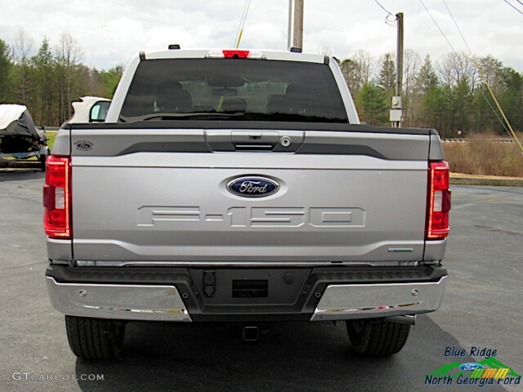 2021 F150 XLT SuperCrew 4x4 - Iconic Silver / Medium Dark Slate photo #4