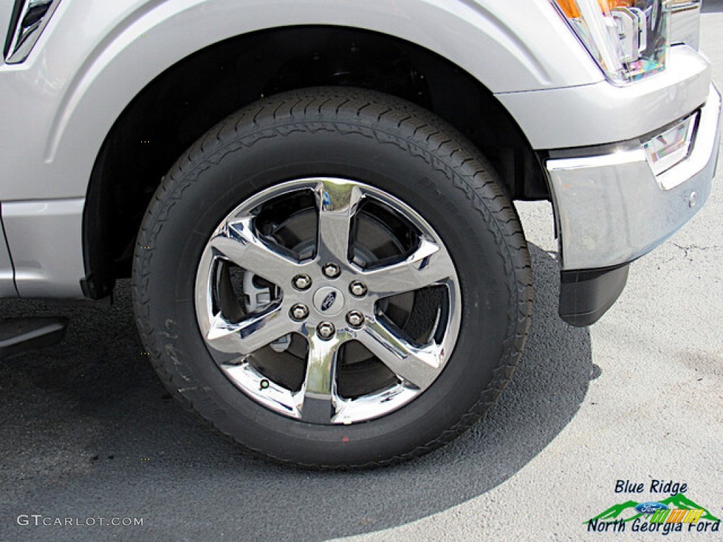 2021 F150 XLT SuperCrew 4x4 - Iconic Silver / Medium Dark Slate photo #9