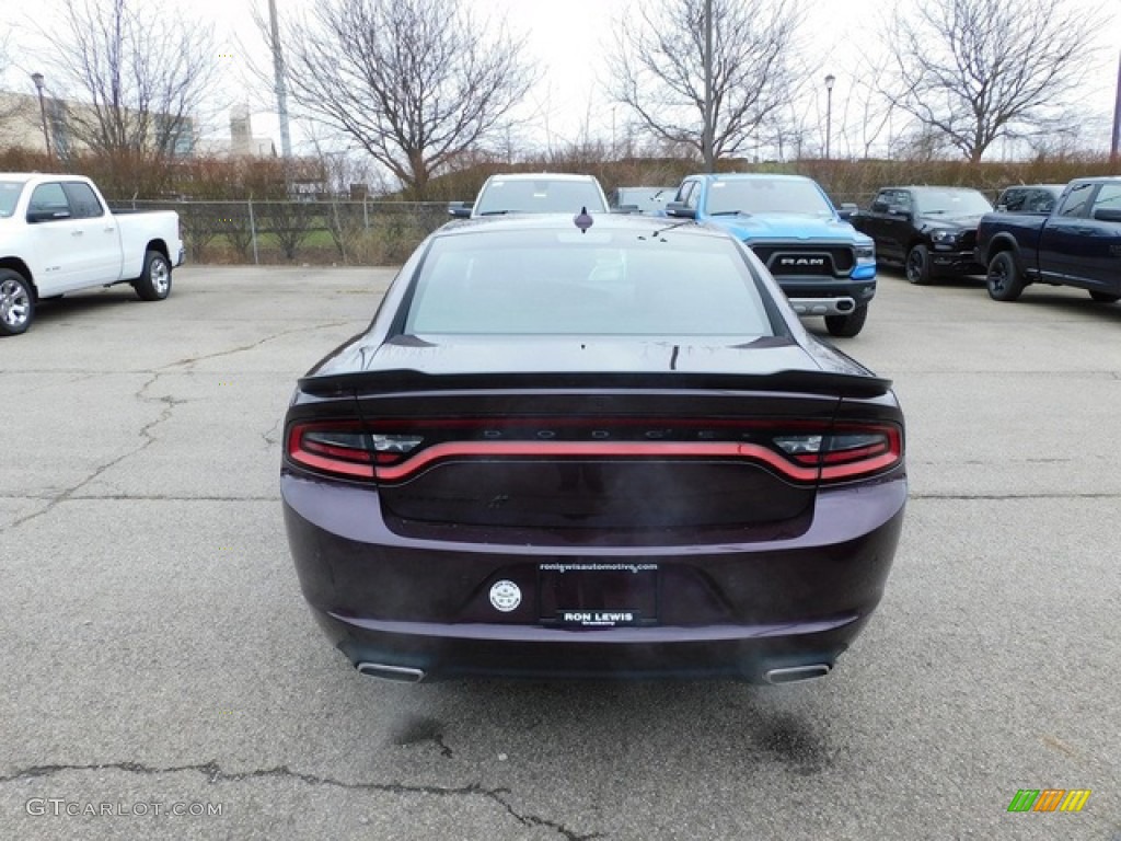 2021 Charger SXT AWD - Hellraisin / Black photo #6