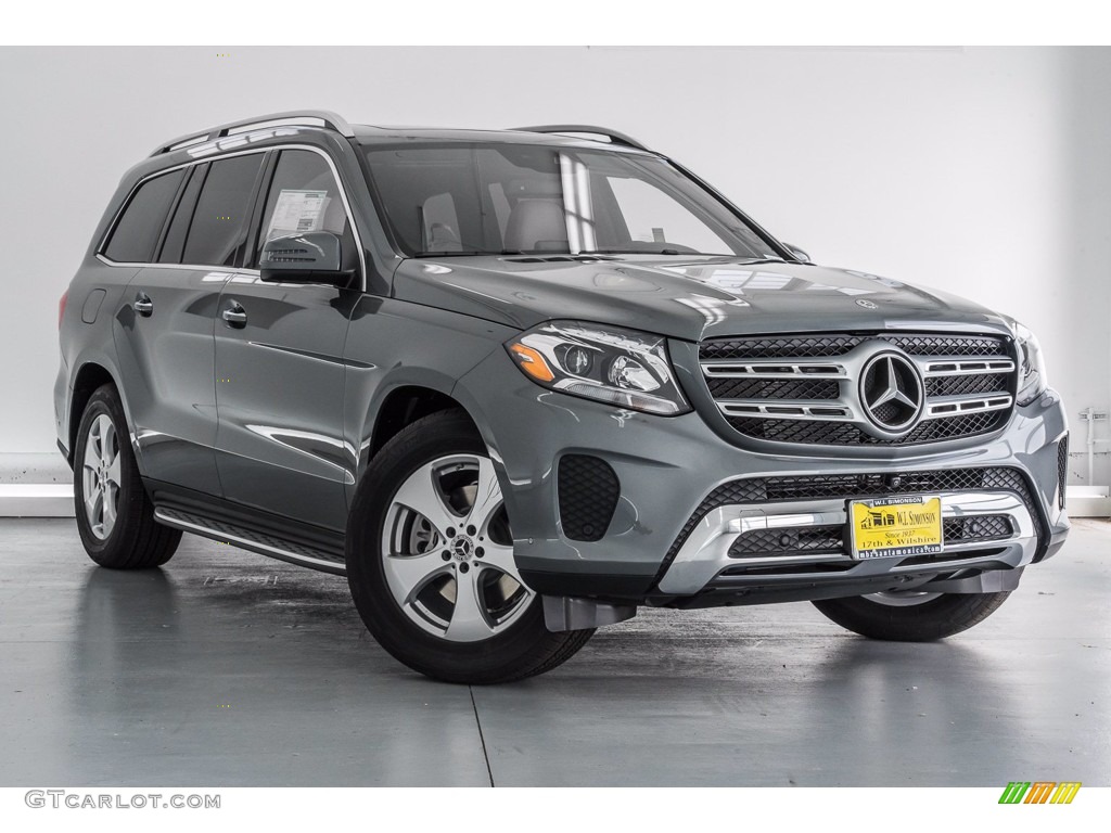 Selenite Grey Metallic 2018 Mercedes-Benz GLS 450 4Matic Exterior Photo #141389923
