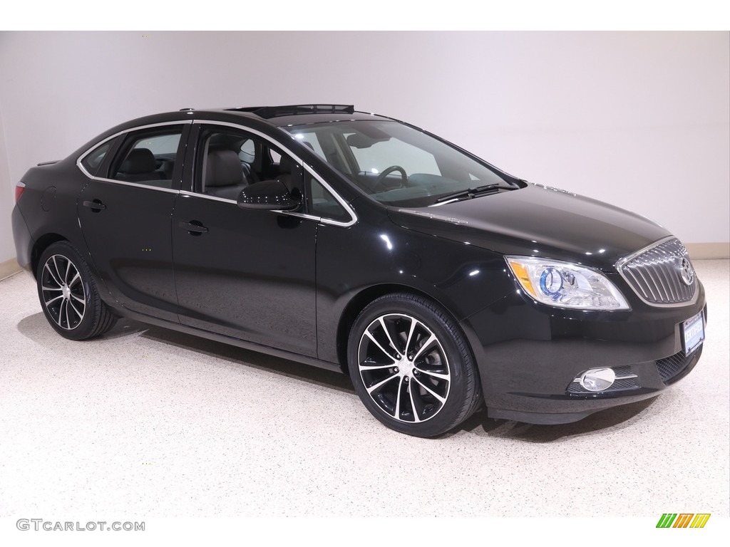 Ebony Twilight Metallic 2017 Buick Verano Sport Touring Exterior Photo #141390160