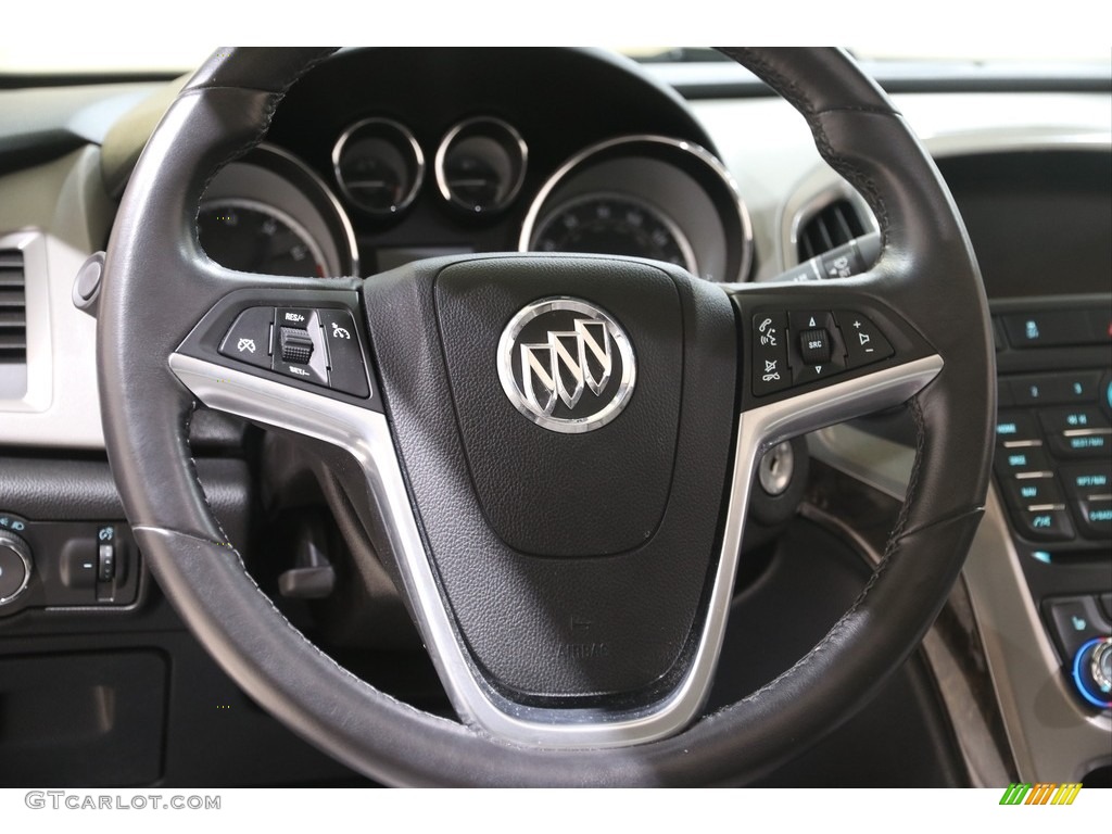 2017 Buick Verano Sport Touring Medium Titanium Steering Wheel Photo #141390241