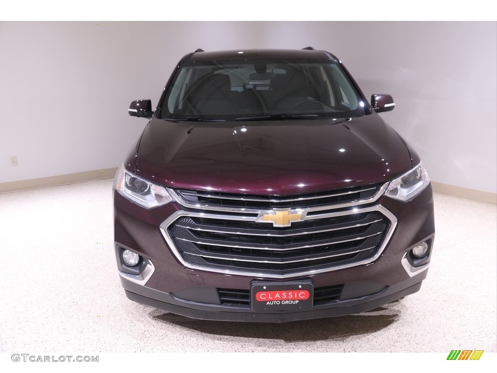 2018 Traverse LT AWD - Black Currant Metallic / Jet Black photo #2