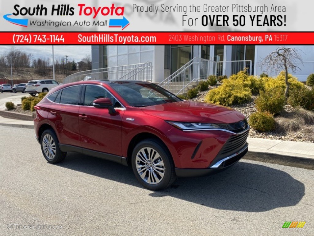 2021 Venza Hybrid Limited AWD - Ruby Flare Pearl / Black photo #1