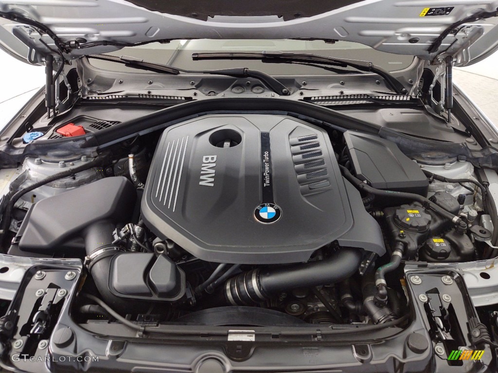 2018 4 Series 440i Gran Coupe - Glacier Silver Metallic / Black photo #12